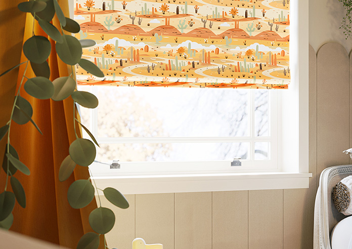 Wild West, Desert - Twist&Fit Roman Blind - Image 5